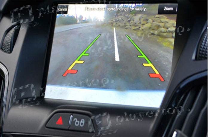 autoradio double DIN camera de recul